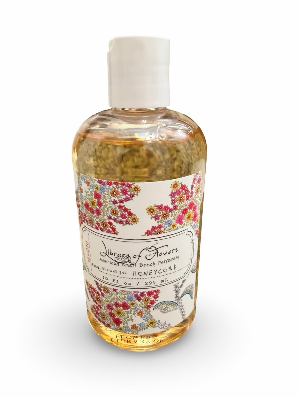 LIBRARY OF FLOWERS HONEYCOMB SHOWER GEL 10 fl oz